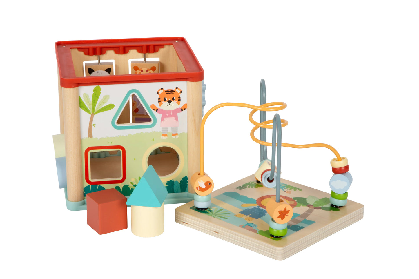 Motor Activity Cube: Jungle Friends, Small Foot