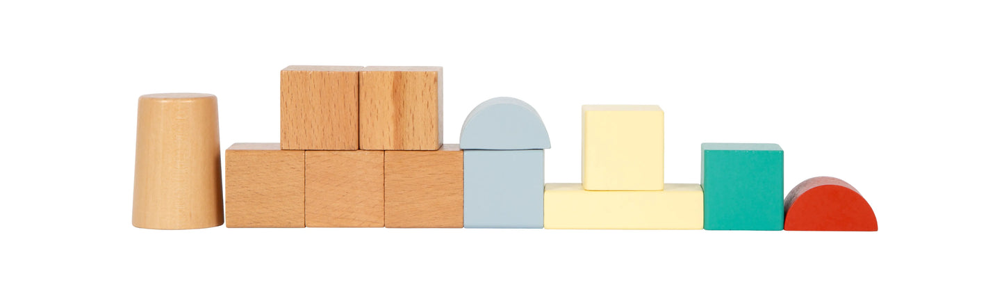 Wooden Building Blocks: Jungle Friends, Small Foot