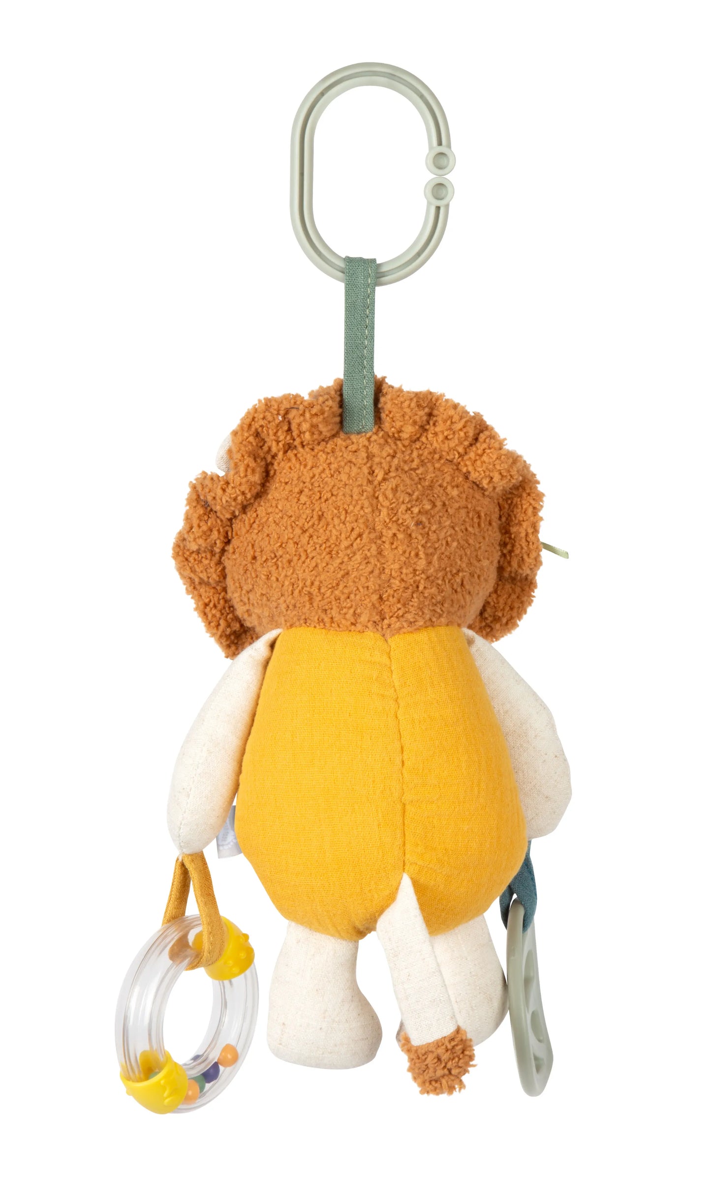 Fabric Baby Toy Suspended Figure: Little Lion, Small Foot