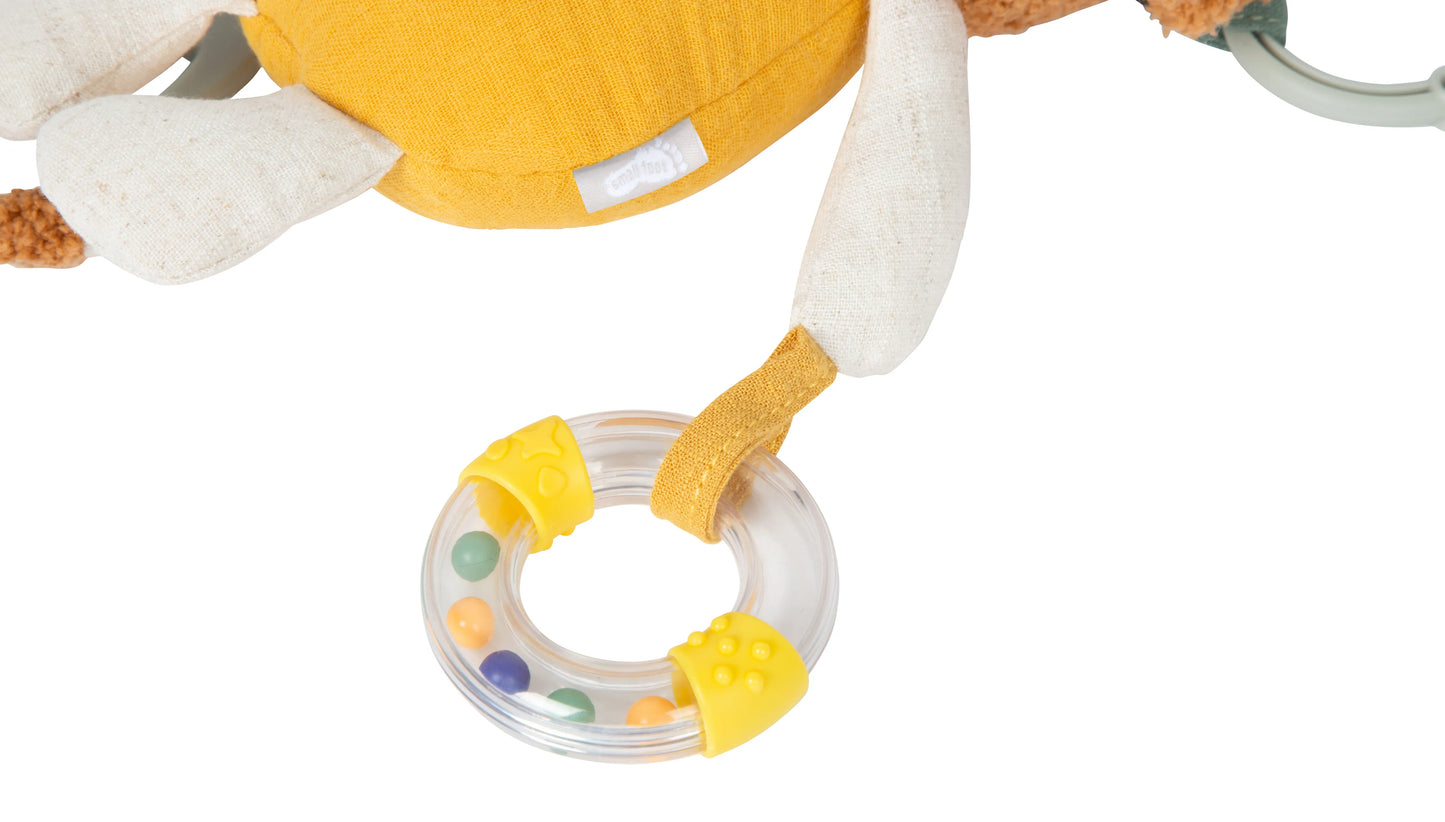 Fabric Baby Toy Suspended Figure: Little Lion, Small Foot