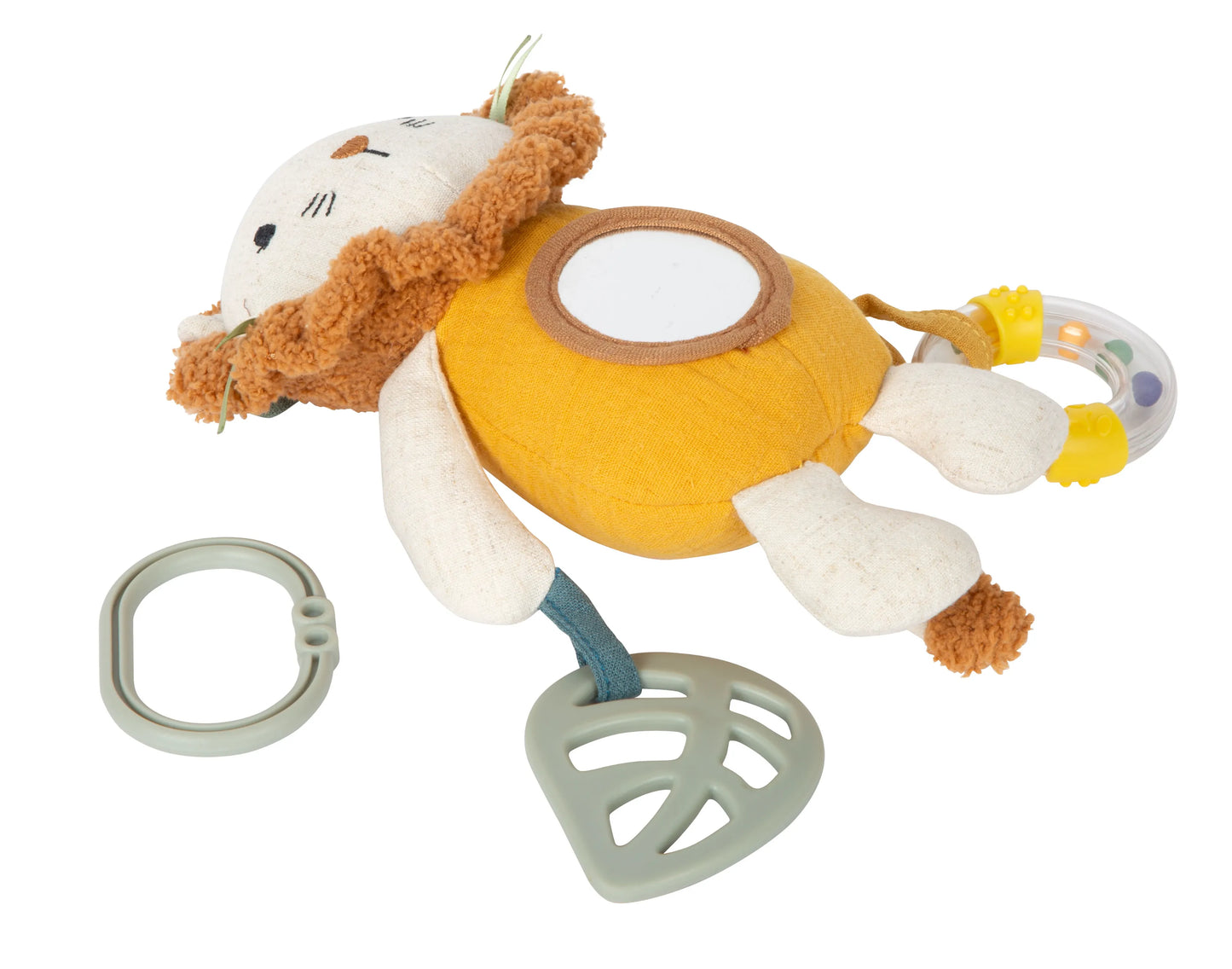 Fabric Baby Toy Suspended Figure: Little Lion, Small Foot