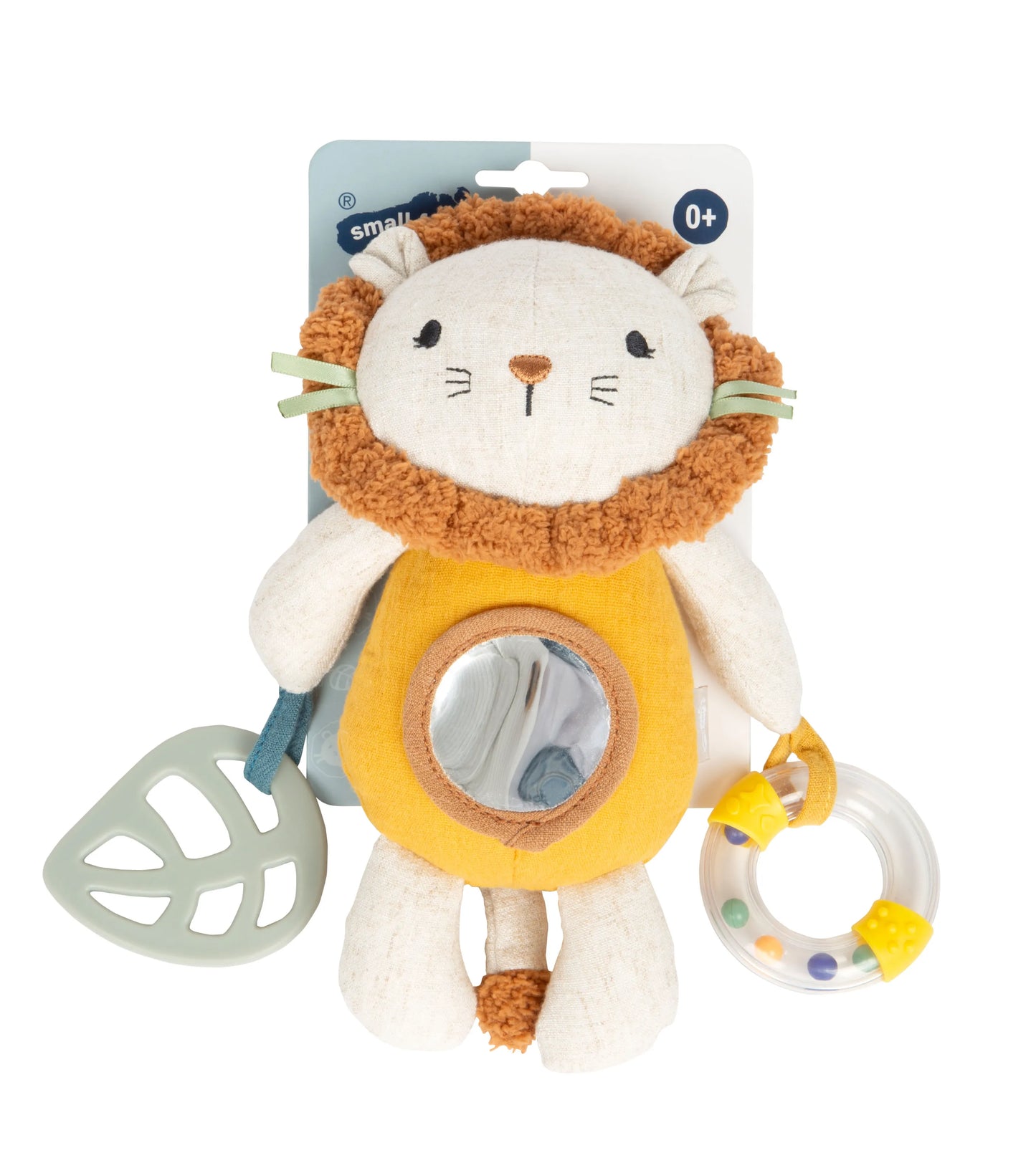 Fabric Baby Toy Suspended Figure: Little Lion, Small Foot