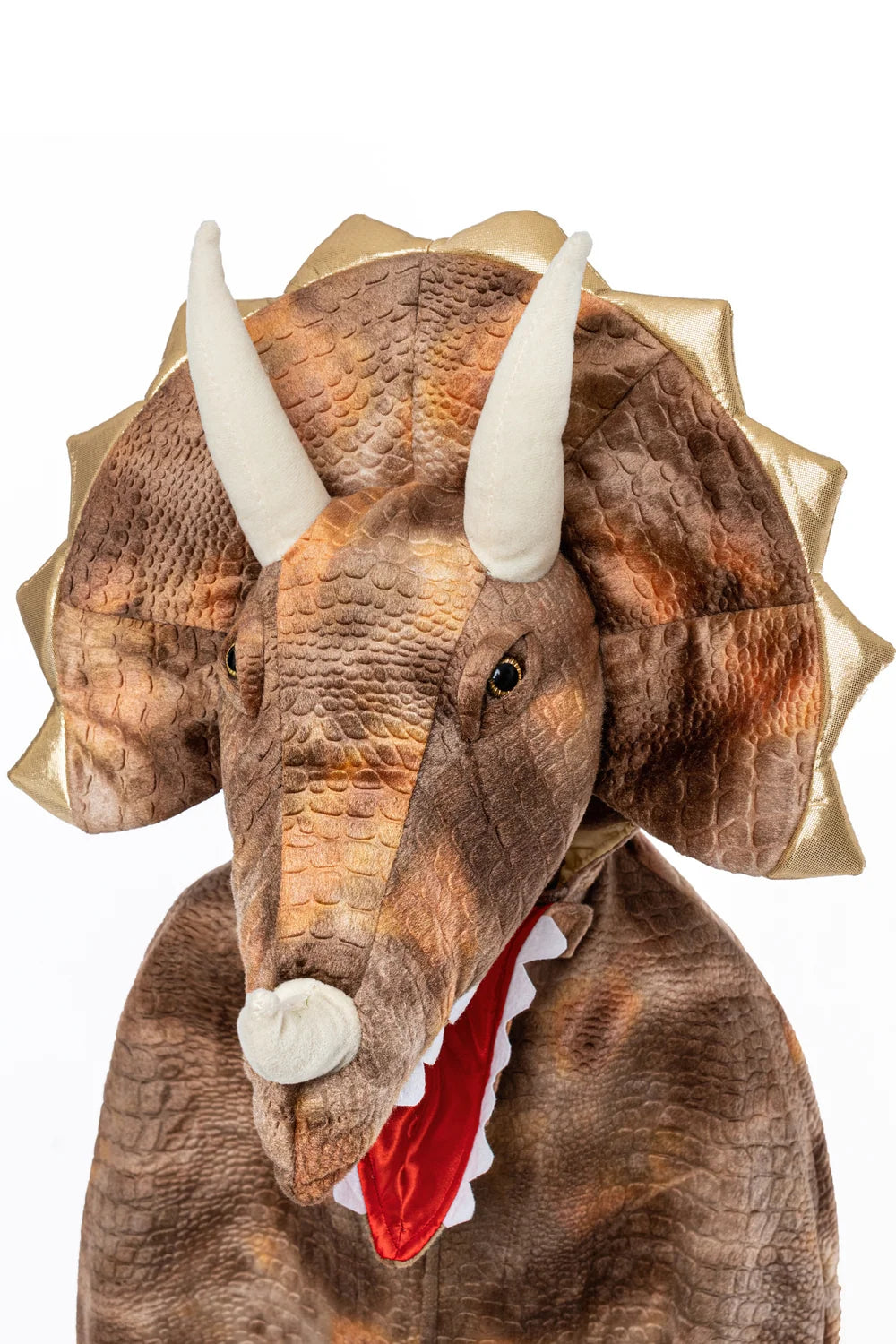 Grandasaurus Triceratops: Cape with Claws, Costume for Kids 4+