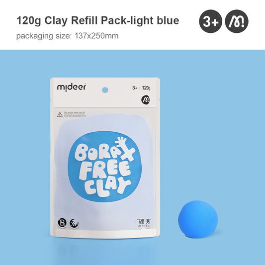 STEAM Clay- Light Blue, Borax Free