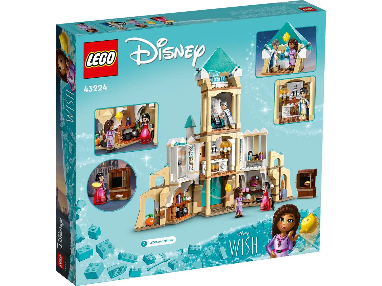 LEGO® ǀ Disney King Magnifico’s Castle 43224