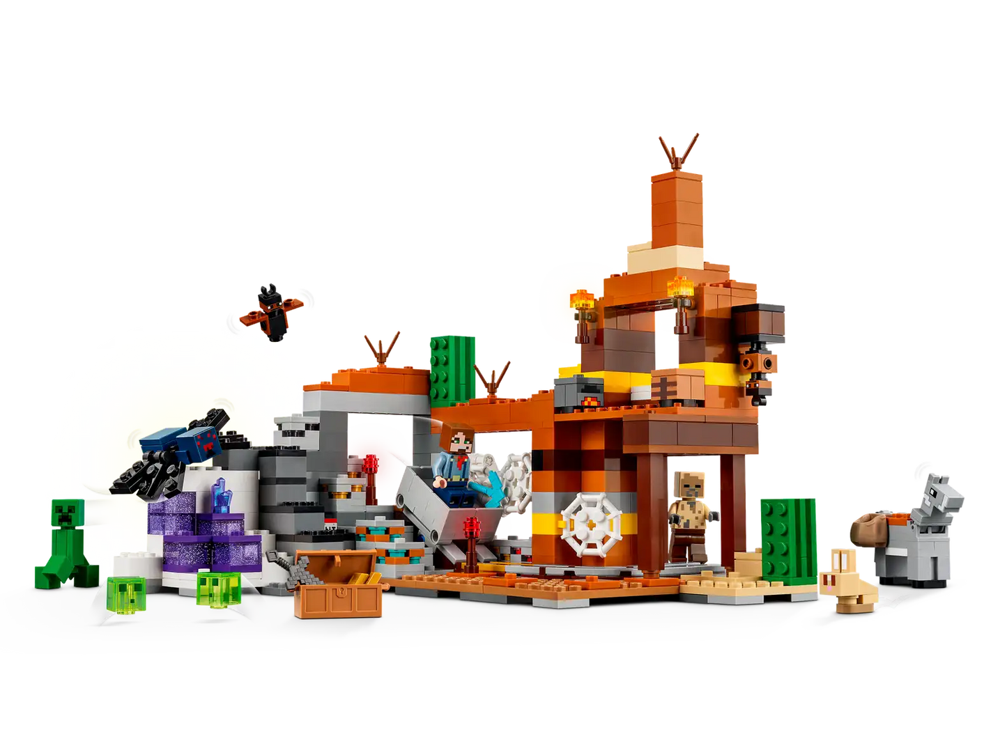 LEGO Minecraft The Badlands Mineshaft 21263