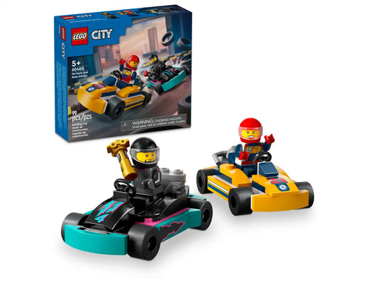 City Go-Karts and Race Drivers 60400, LEGO®