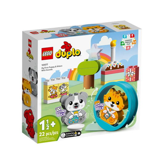 LEGO® DUPLO® My First Puppy & Kitten With Sounds 10977