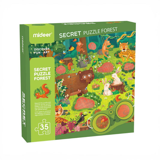 Secret Puzzle: Forest 35pcs, Mideer