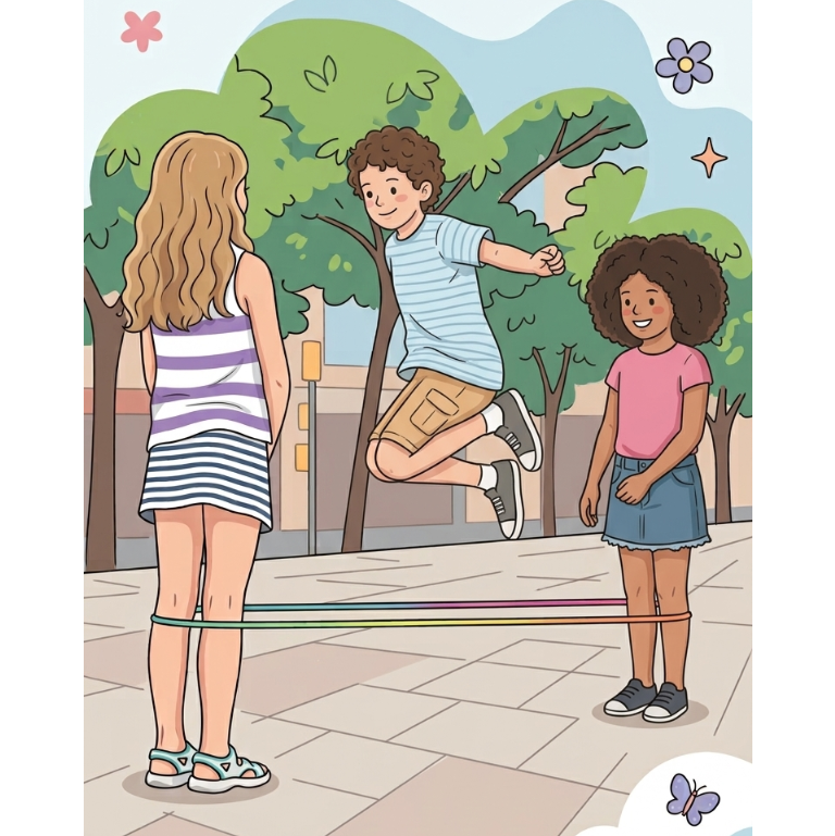 Butterflies, Chinese Jump Rope for Kids 5+