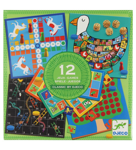 Board Game 12 in 1, Djeco