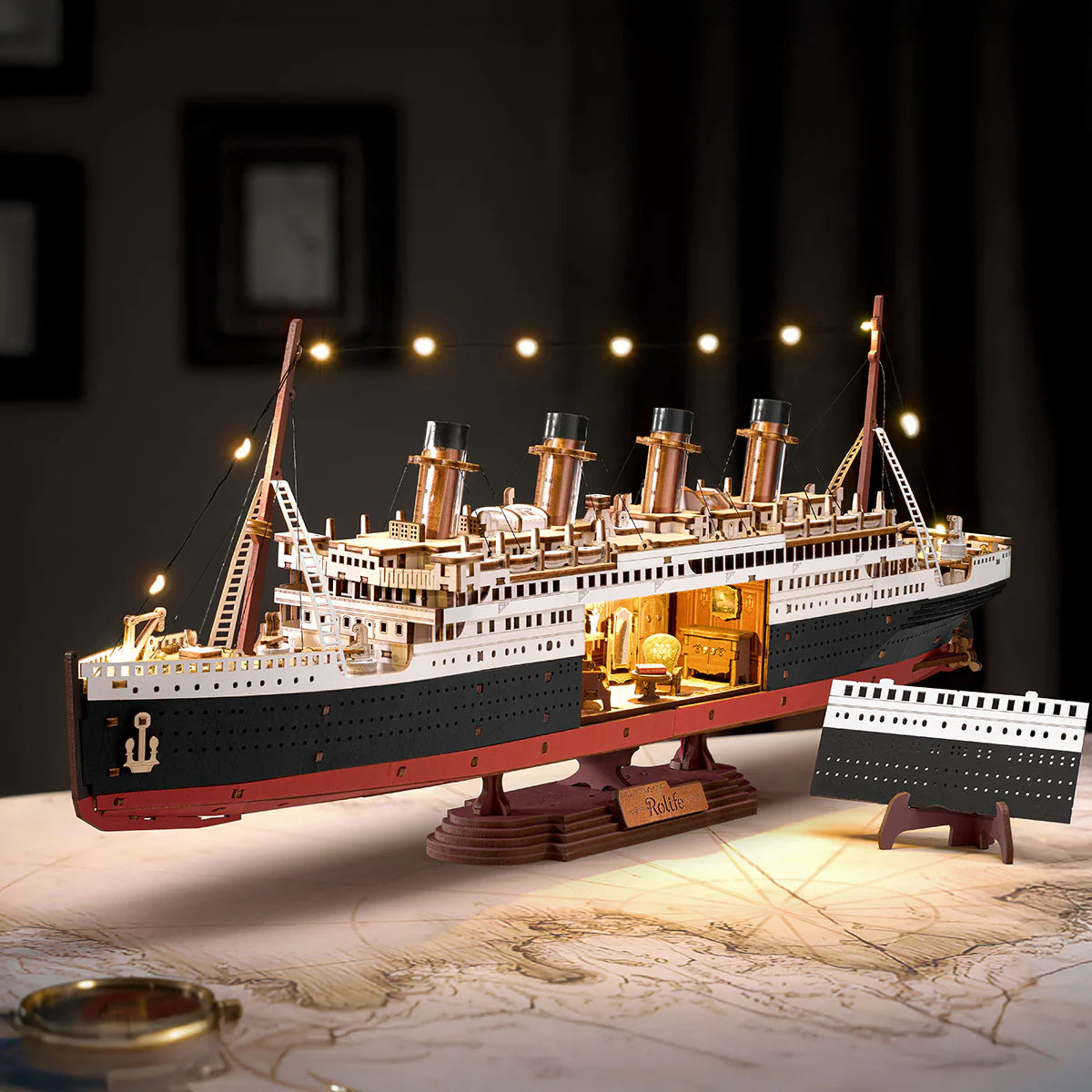 3D Wooden Puzzle: 1912·Eternal Atlantic Voyager TGL02, Rolife