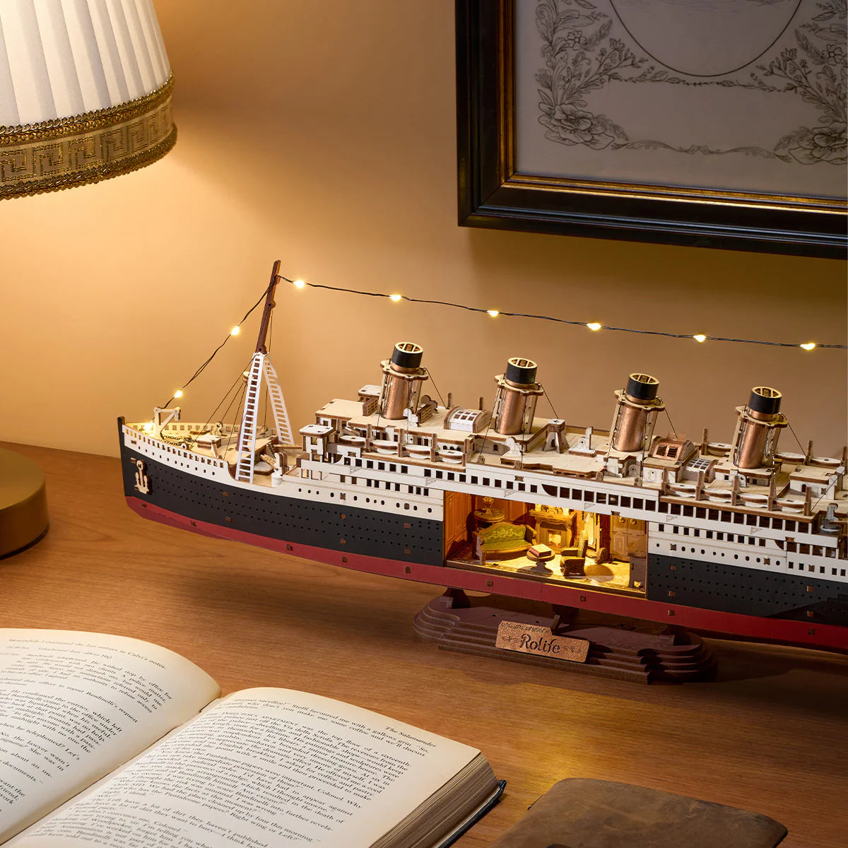 3D Wooden Puzzle: 1912·Eternal Atlantic Voyager TGL02, Rolife