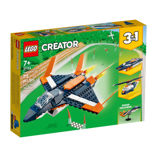 LEGO® Creator 3in1 Supersonic-jet 31126