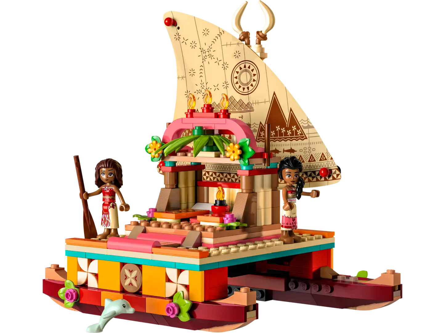 LEGO® ǀ Disney Moana’s Wayfinding Boat 43210