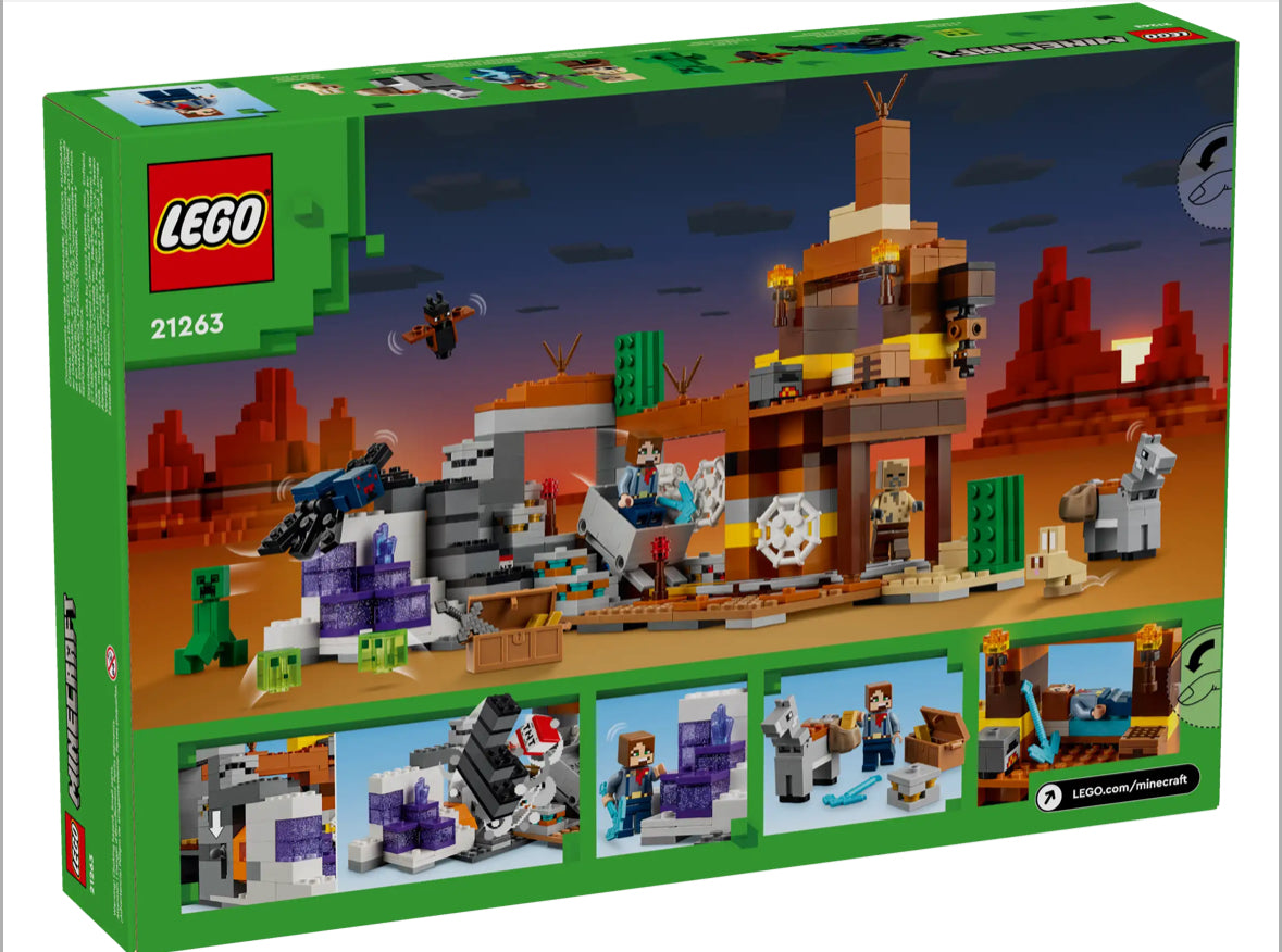 LEGO Minecraft The Badlands Mineshaft 21263