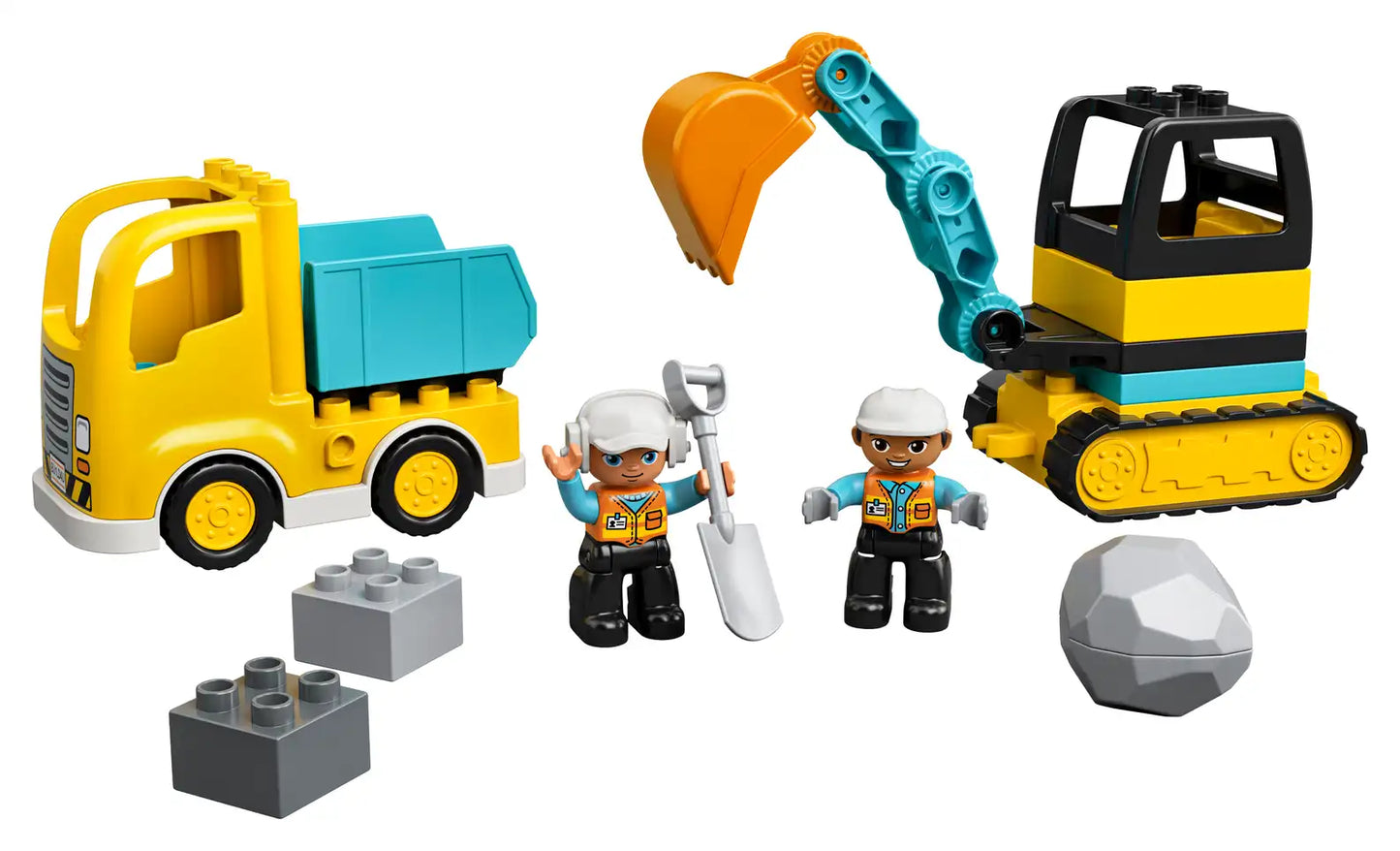 LEGO® DUPLO® Truck & Tracked Excavator 10931