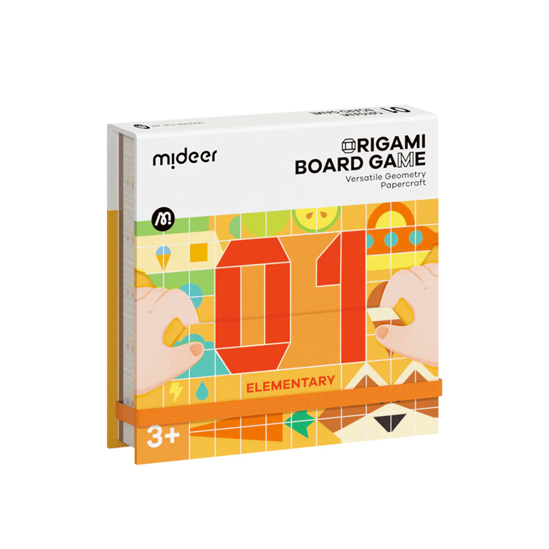 Origami Board Game - Versatile Geometry Papercraft  (Elementary), Mideer