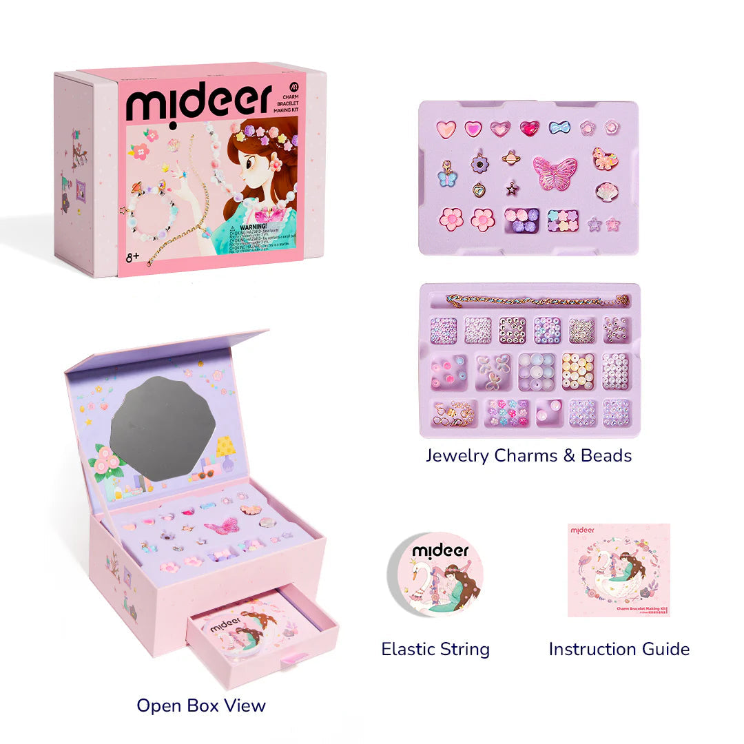 Charm Bracelet Making Kit, Mideer