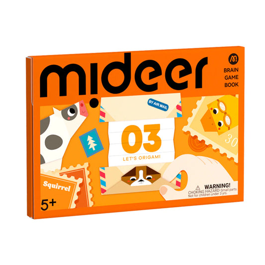 Level Up Brain Gamebook - Let's Origami Level 3, Mideer