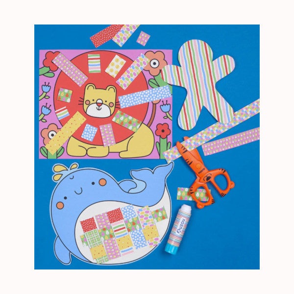 Cutting and creating kit: Animals, AUZOU