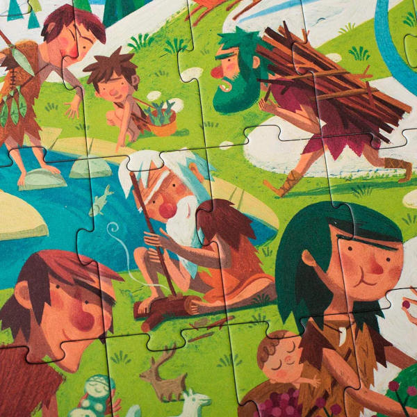 Puzzle 100 pcs: Go to the Prehistory, LONDJI