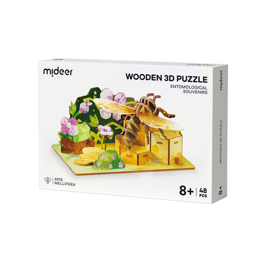 Wooden 3D Puzzle: Apis Mellifera