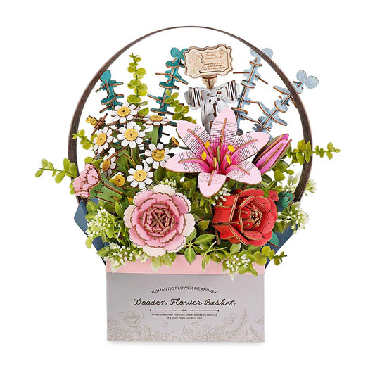 Rowood Wooden Flower Basket TW03H