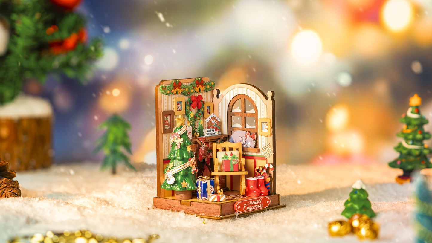 Rolife Christmas Fireplace DS041