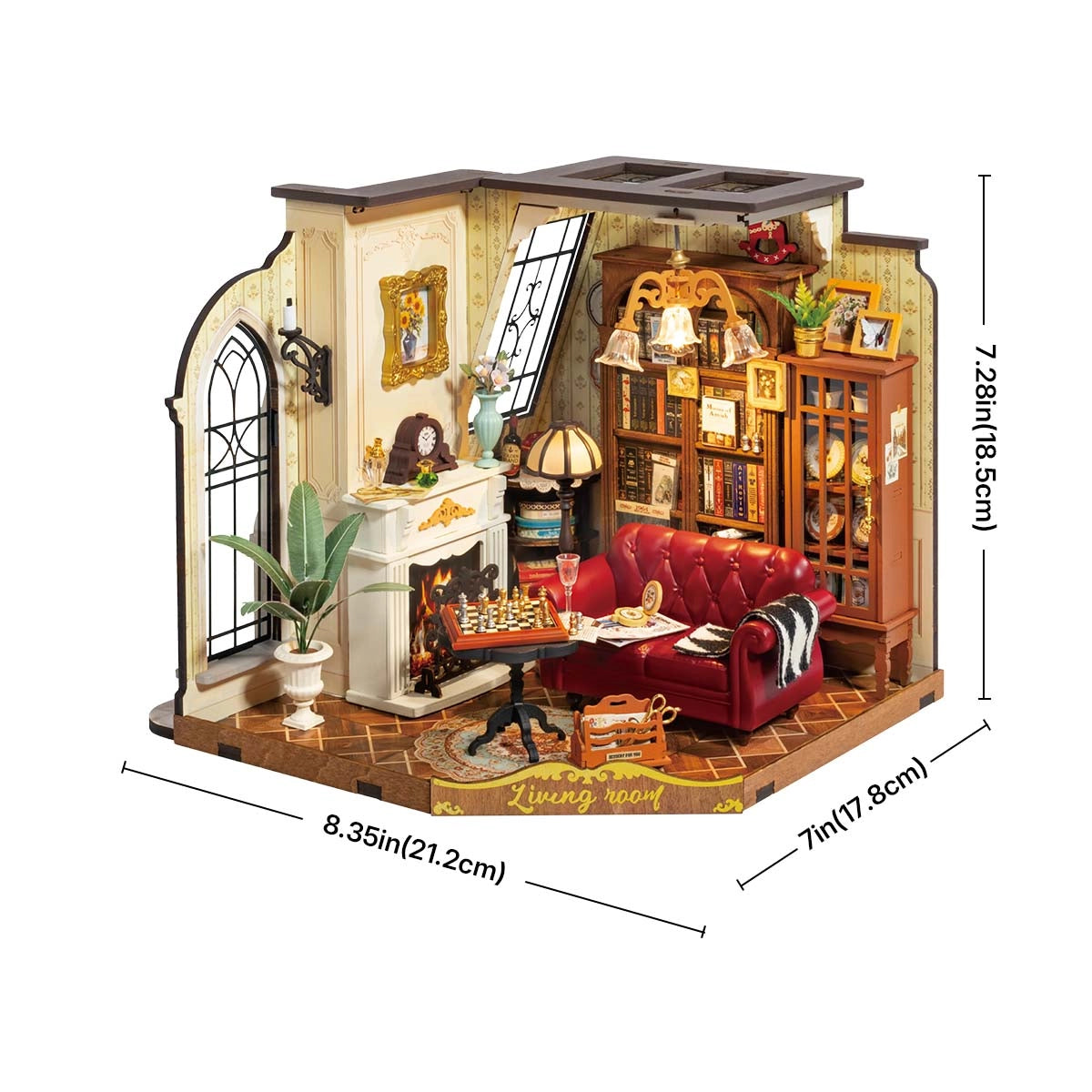 Rolife DIY Miniature House - Catherine's Living Room DG175