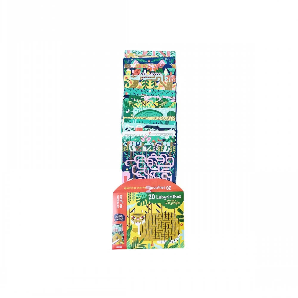 20 mazes: Jungle, AUZOU