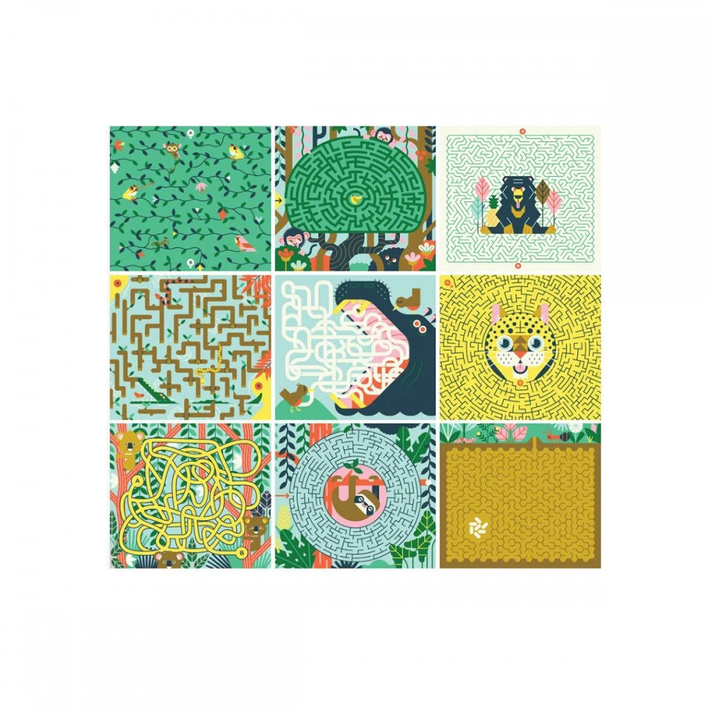 20 mazes: Jungle, AUZOU