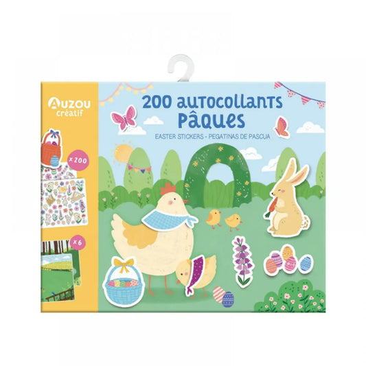 200 Stickers: Easter, AUZOU
