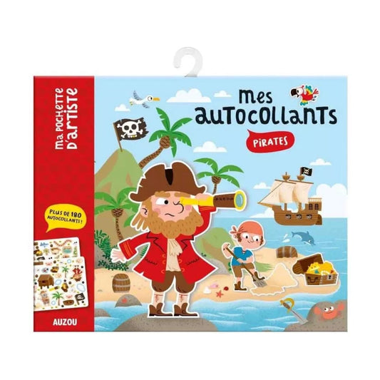 200 Stickers: Pirates, AUZOU