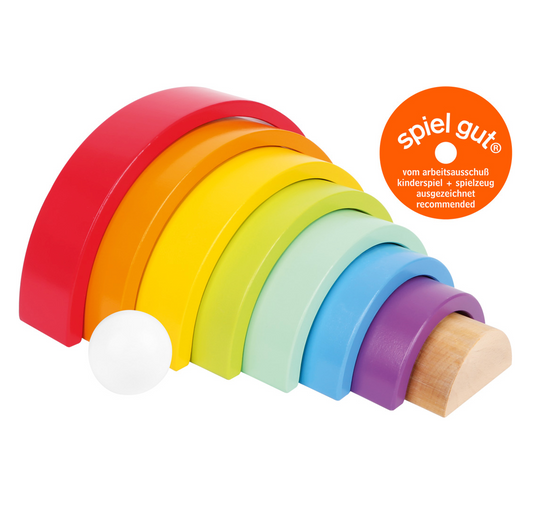 Wooden Building Blocks Large Rainbow, Small foot