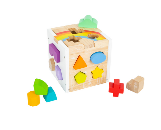 Shape-Fitting Cube Rainbow, Small foot