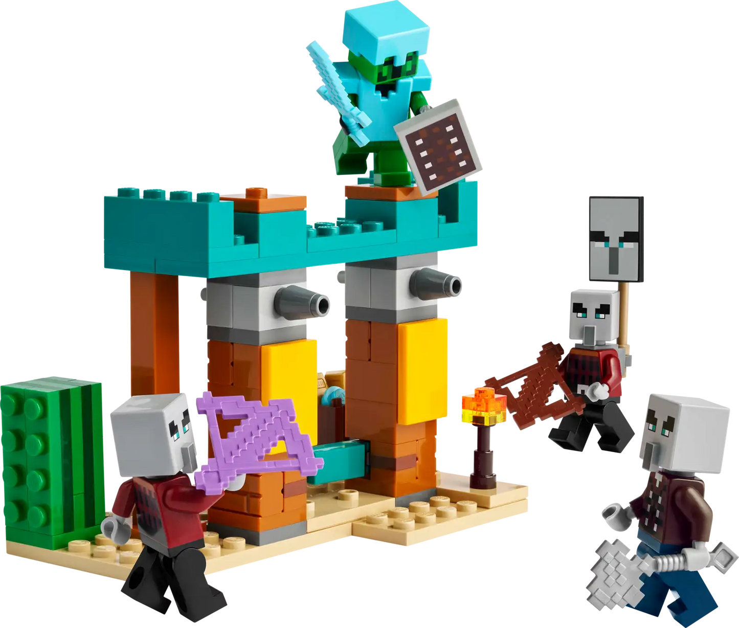 LEGO Minecraft The Illager Desert Patrol 21267