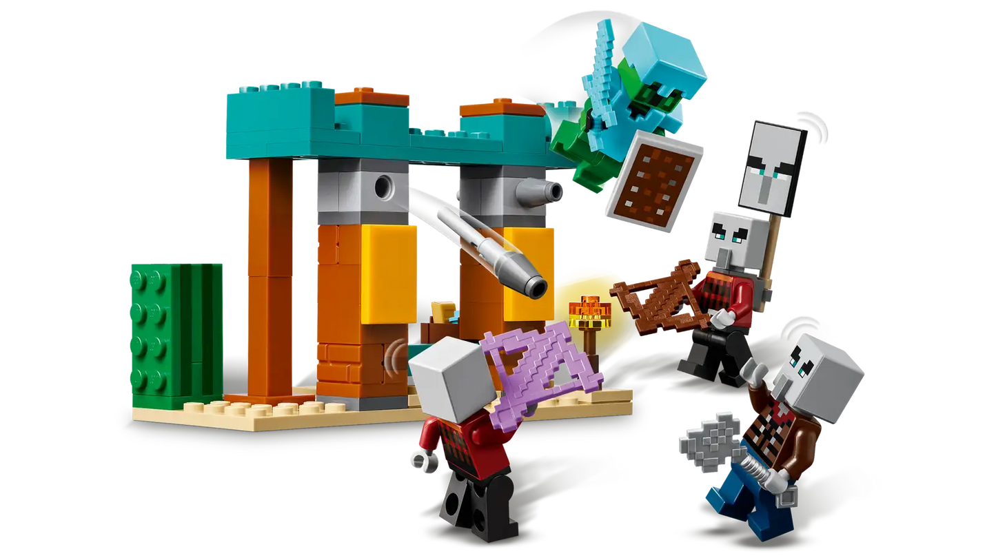 LEGO Minecraft The Illager Desert Patrol 21267