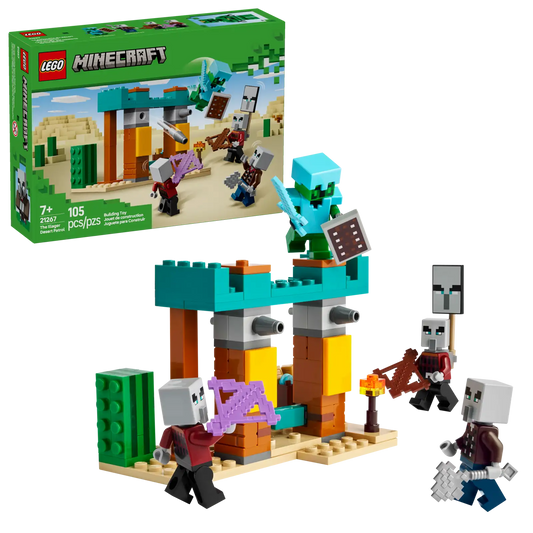The Illager Desert Patrol 21267, LEGO Minecraft