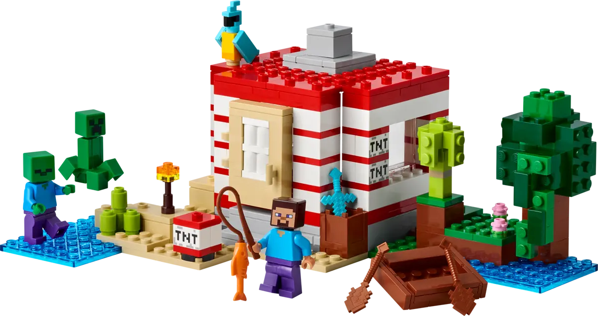 LEGO Minecraft The TNT Jungle House 21275