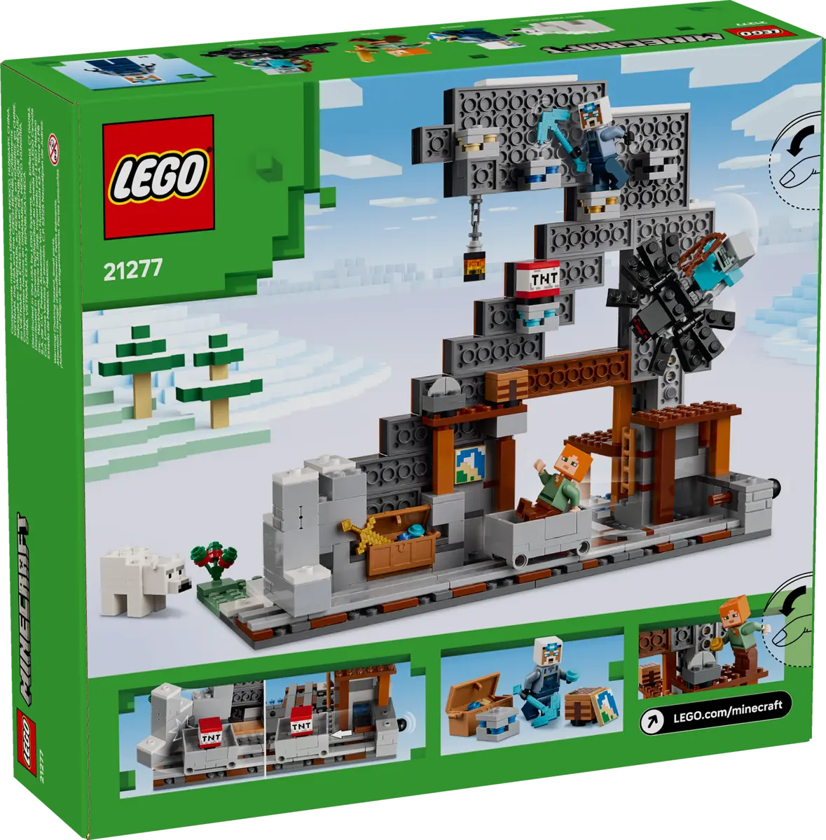 LEGO Minecraft The Pickaxe Mine 21277