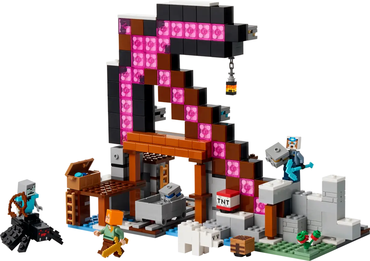 LEGO Minecraft The Pickaxe Mine 21277