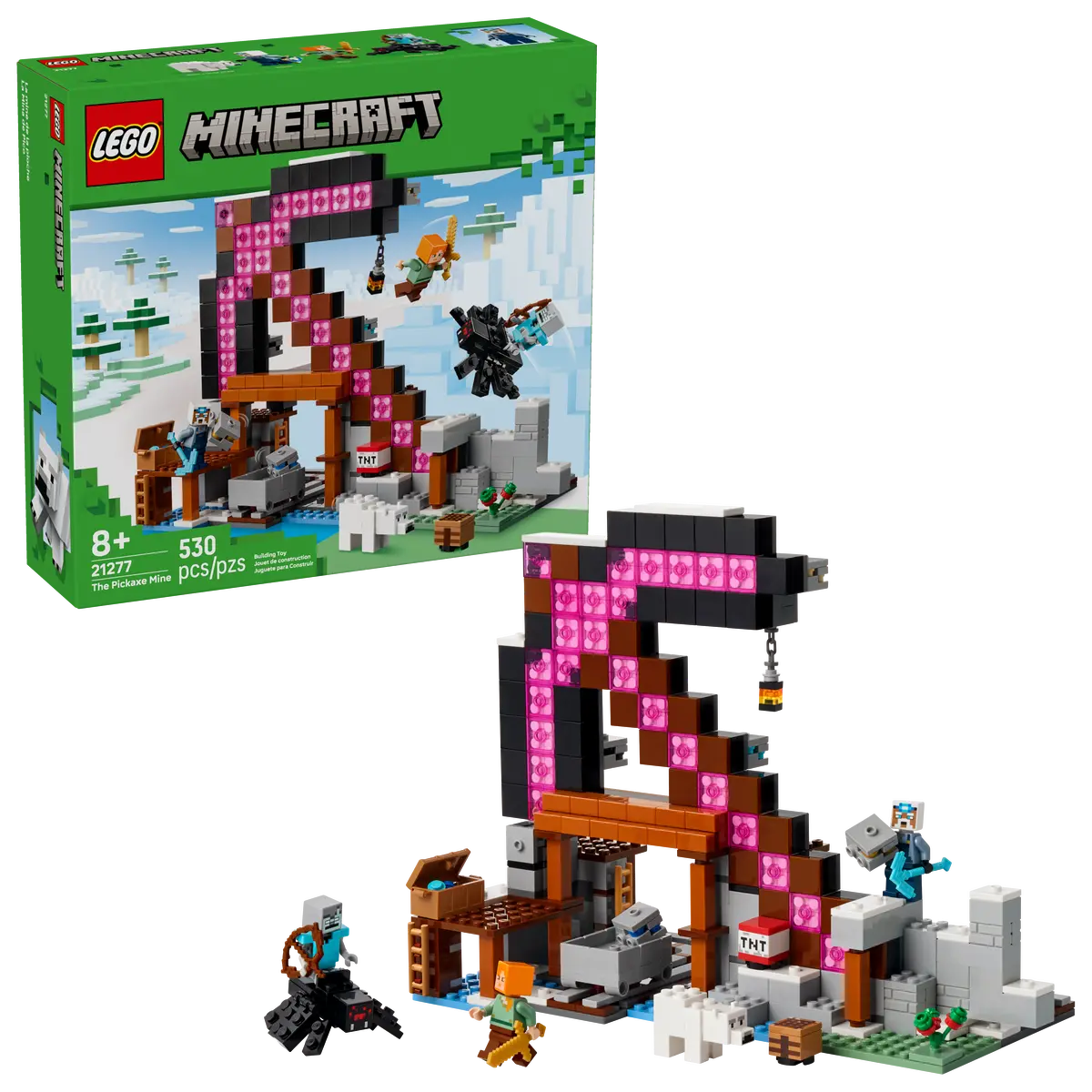 LEGO Minecraft The Pickaxe Mine 21277
