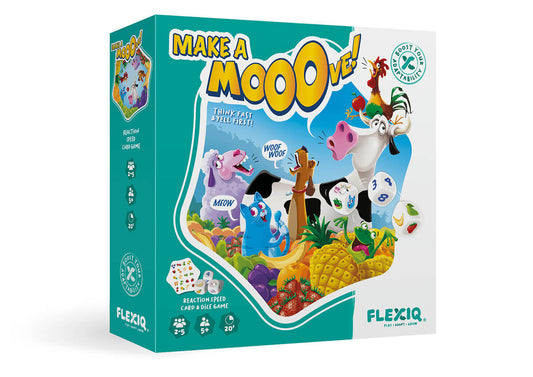 FlexiQ Make A Mooove card & dice game