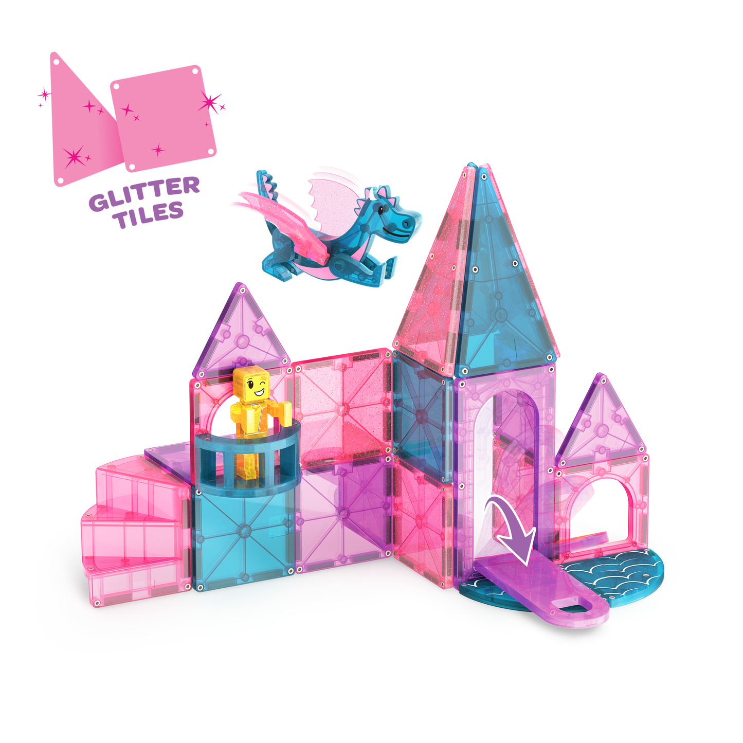 Castle 25-Piece Set Magna-tiles