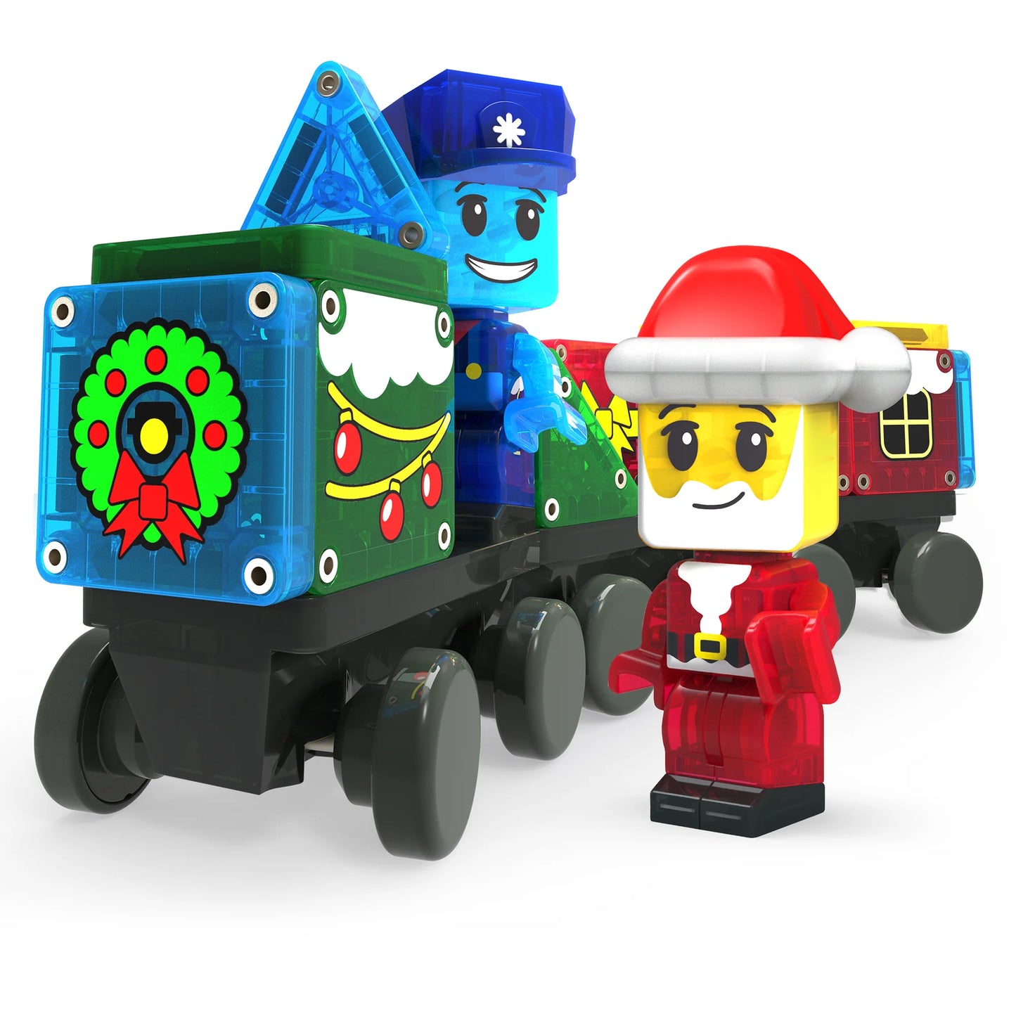 microMAGS Advent Calendar 34 Piece Set, For Kids 3+