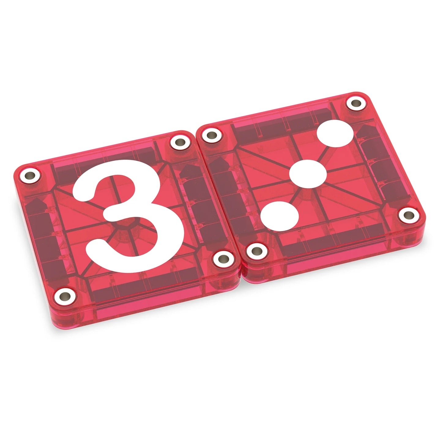 microMAGS: Learn Numbers 56 Piece Set, Magna-tiles