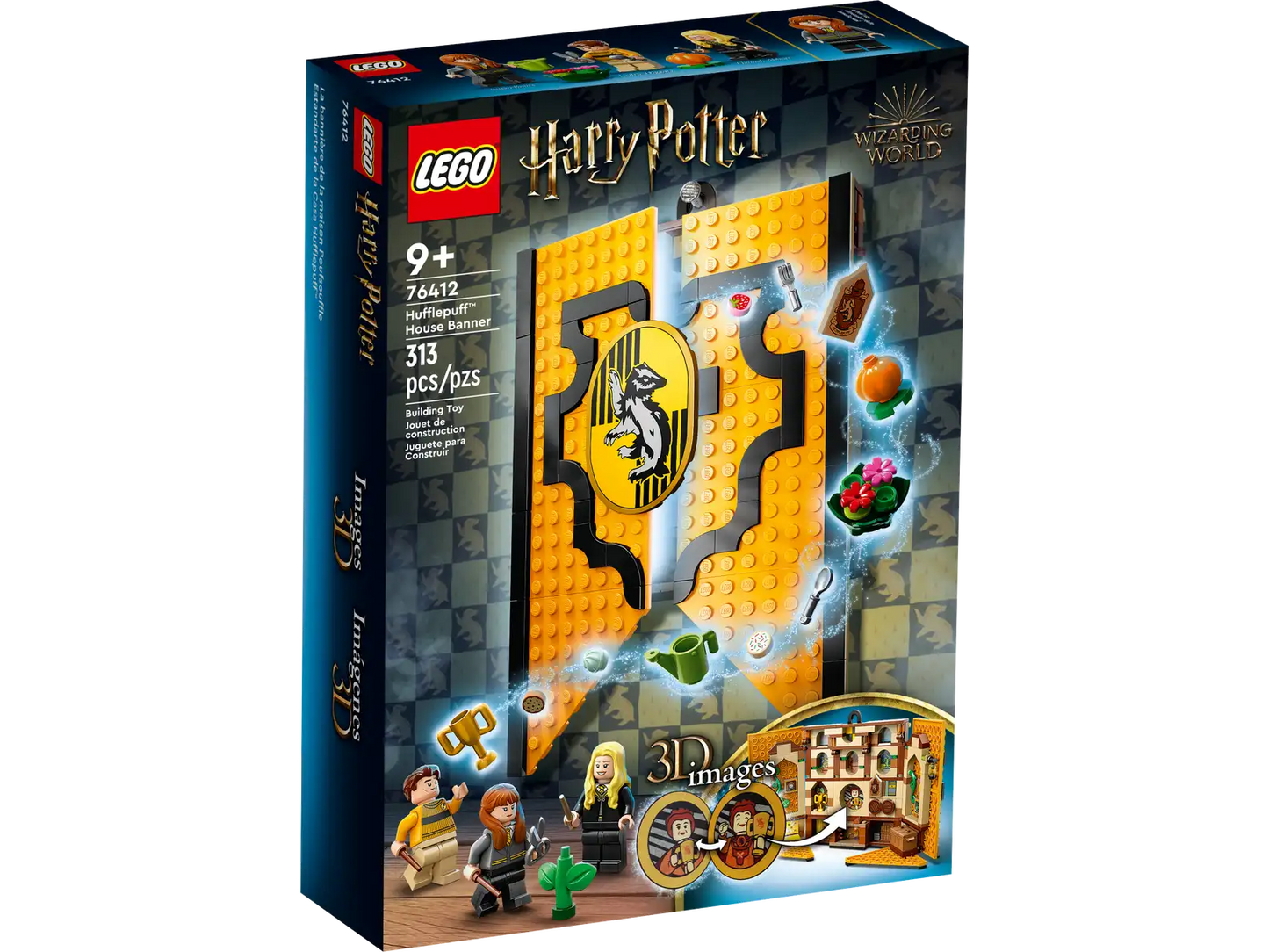 LEGO Harry Potter Hufflepuff House banner 76412