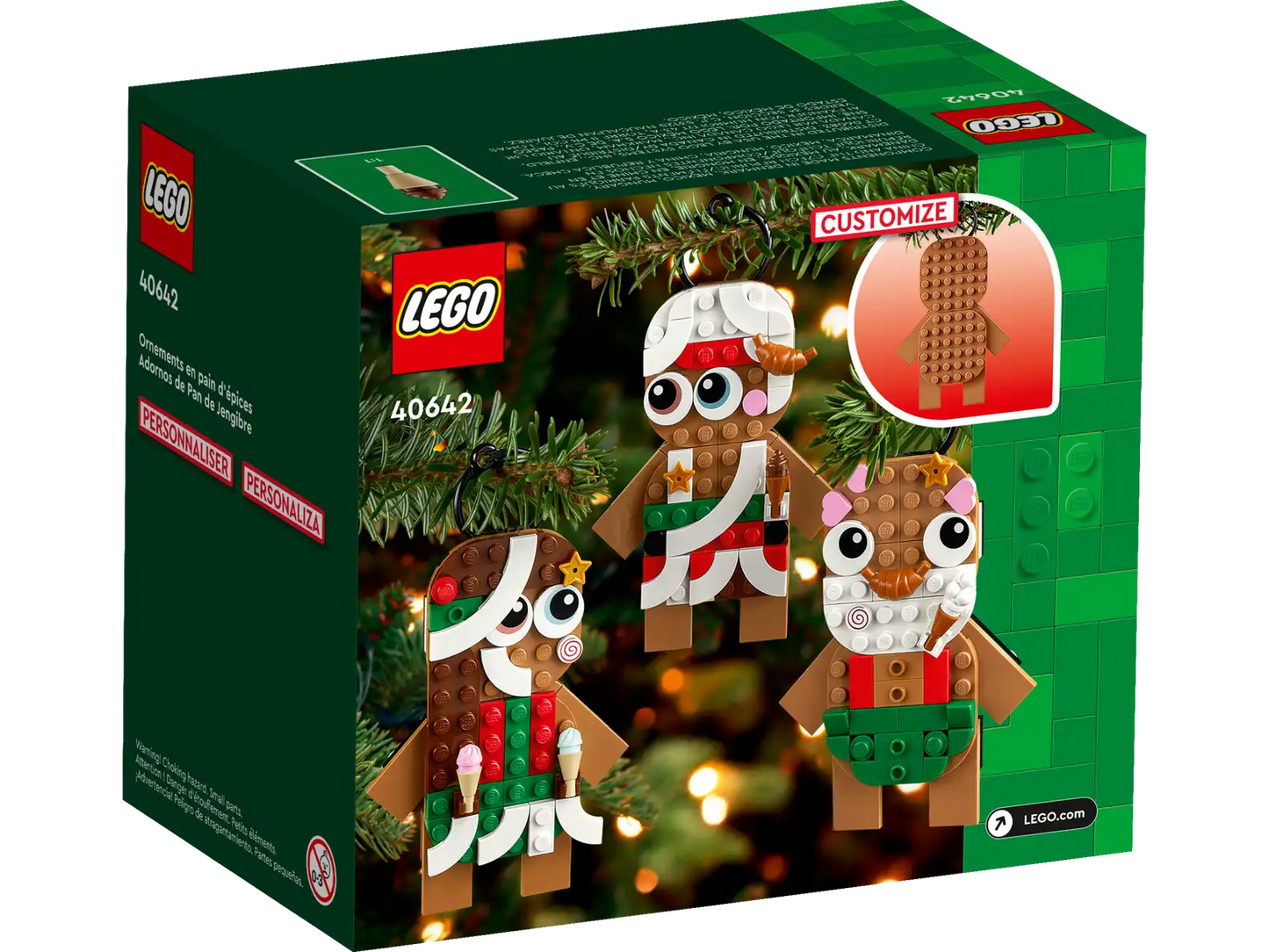 LEGO® Gingerbread Ornaments 40642