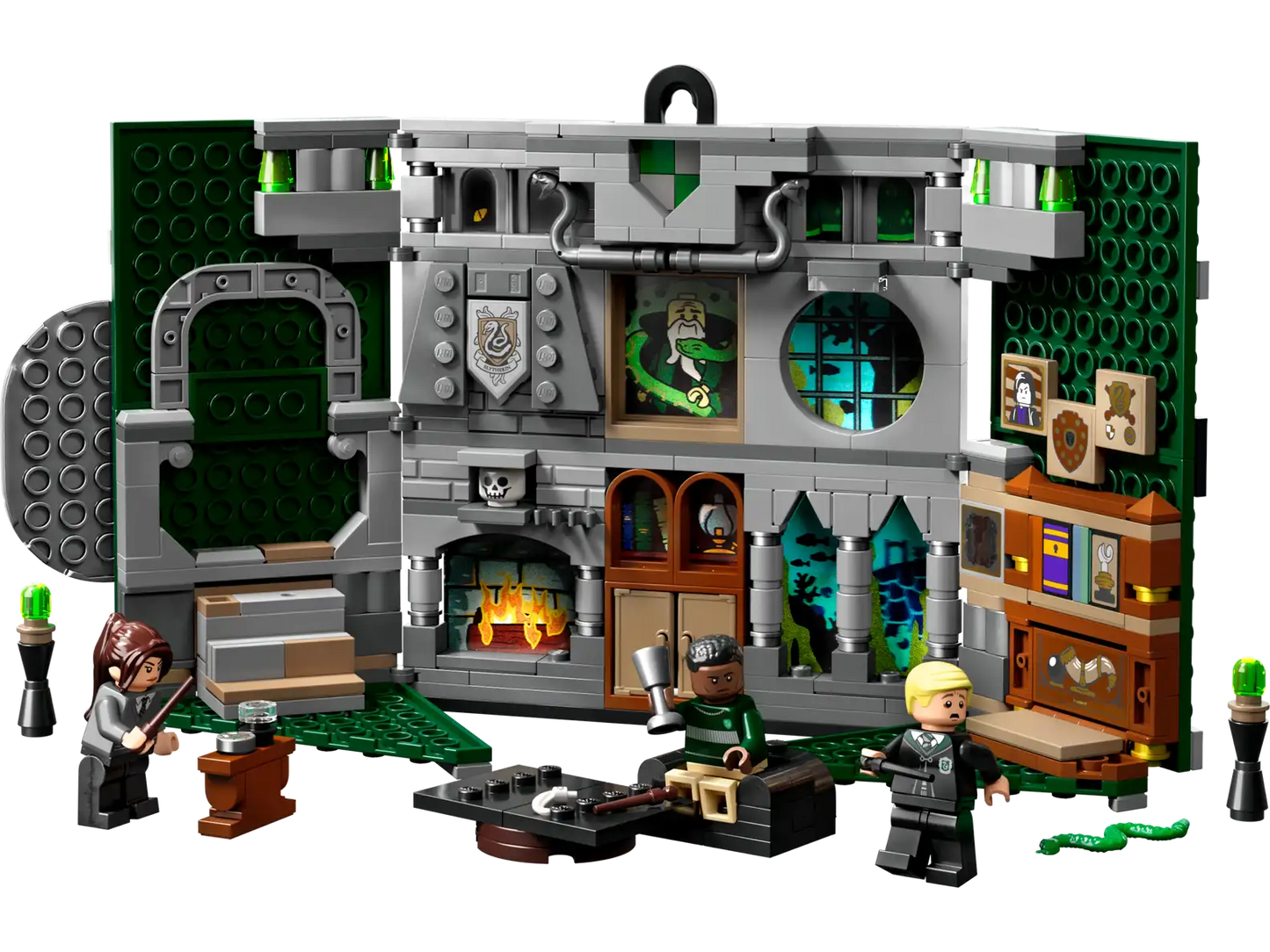 LEGO Slytherinbrhouse banner 76410